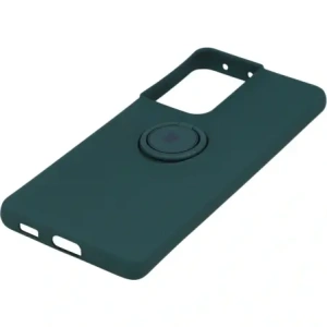 Hurtownia GSM - Bizon Case Inel din Silicon Samsung Galaxy S21 Ultra verde închis - BIZ7742 - {ean13} - Hurt