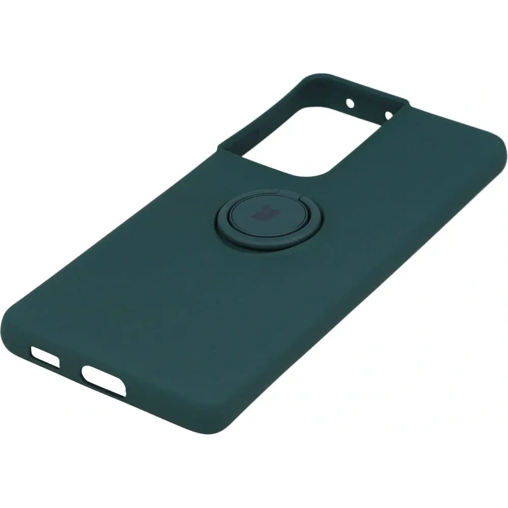 Hurtownia GSM - Bizon Case Silikonring Samsung Galaxy S21 Ultra dunkelgrün - BIZ7742 - {ean13} - Hurt
