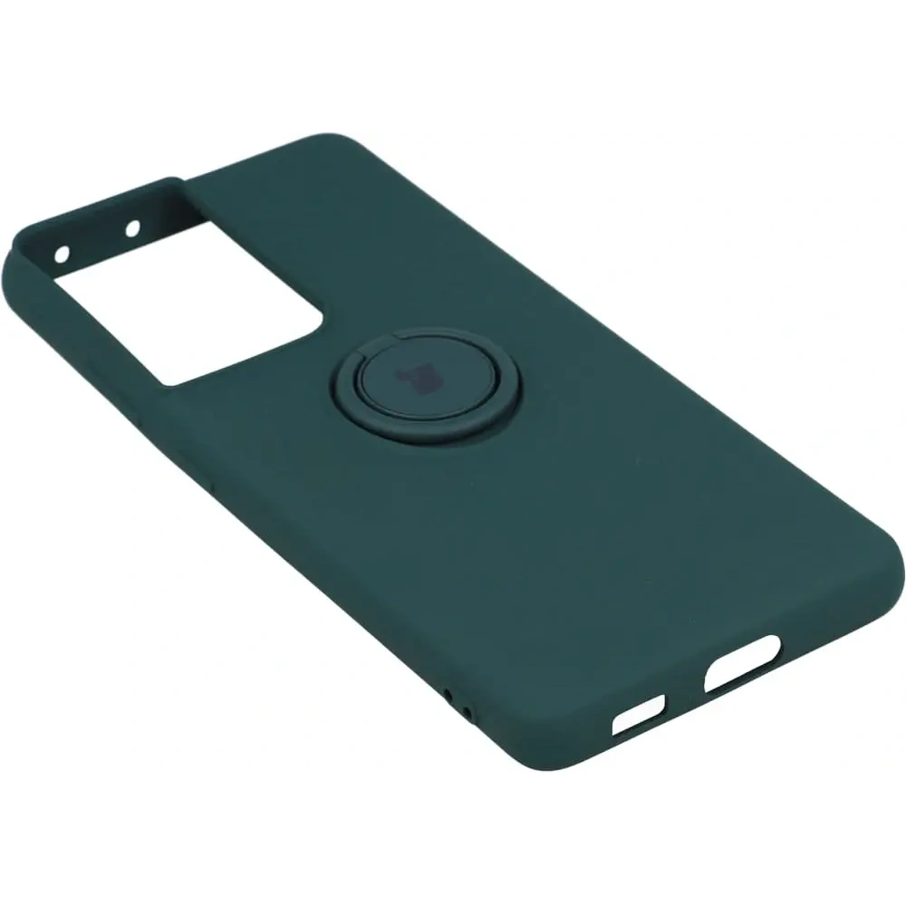 Hurtownia GSM - Bizon Case Silikonring Samsung Galaxy S21 Ultra dunkelgrün - BIZ7742 - {ean13} - Hurt