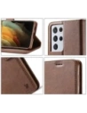 Hurtownia GSM - Etui Bizon Case Wallet do Samsung Galaxy S21 Ultra brązowe - BIZ7743 - {ean13} - Hurt