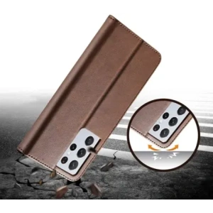Hurtownia GSM - Bizon Case Wallet Samsung Galaxy S21 Ultra maro - BIZ7743 - {ean13} - Hurt