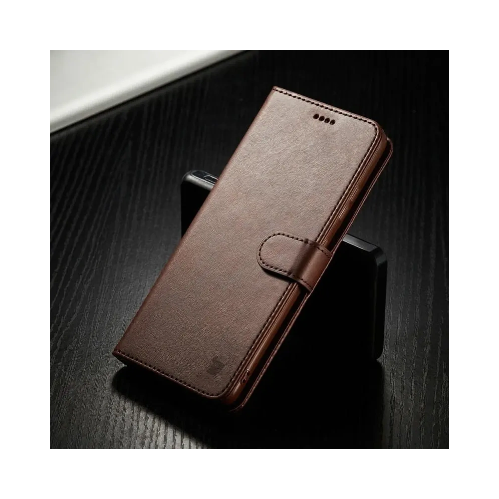 Hurtownia GSM - Etui Bizon Case Wallet do Samsung Galaxy S21 Ultra brązowe - BIZ7743 - {ean13} - Hurt
