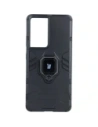 Etui Bizon Case Armor Ring do Samsung Galaxy S21 Ultra czarne