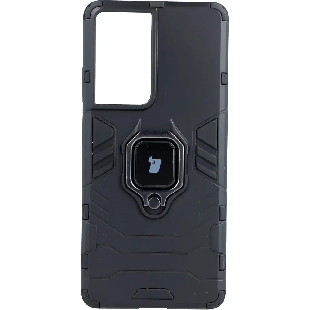 Hurtownia GSM - Bizon Case Armor Ring Samsung Galaxy S21 Ultra schwarz - BIZ7744 - {ean13} - Hurt