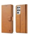 Hurtownia GSM - Etui Bizon Case Wallet do Galaxy S21 Ultra, jasnobrązowe - BIZ7745 - {ean13} - Hurt