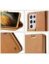 Wholesale Bizon Case Wallet Samsung Galaxy S21 Ultra light brown - BIZ7745 - {ean13} - Hurt