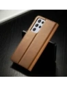 Wholesale Bizon Case Wallet Samsung Galaxy S21 Ultra light brown - BIZ7745 - {ean13} - Hurt