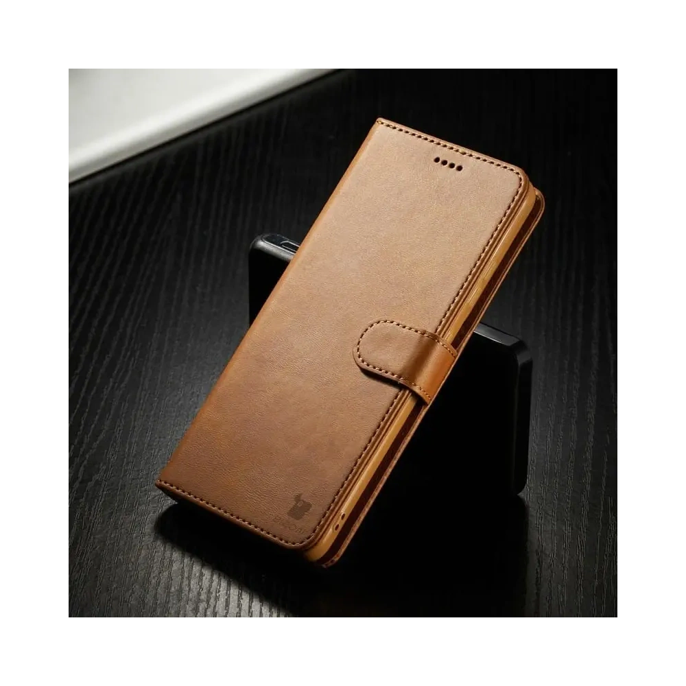 Wholesale Bizon Case Wallet Samsung Galaxy S21 Ultra light brown - BIZ7745 - {ean13} - Hurt
