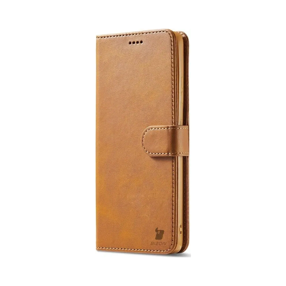 Wholesale Bizon Case Wallet Samsung Galaxy S21 Ultra light brown - BIZ7745 - {ean13} - Hurt
