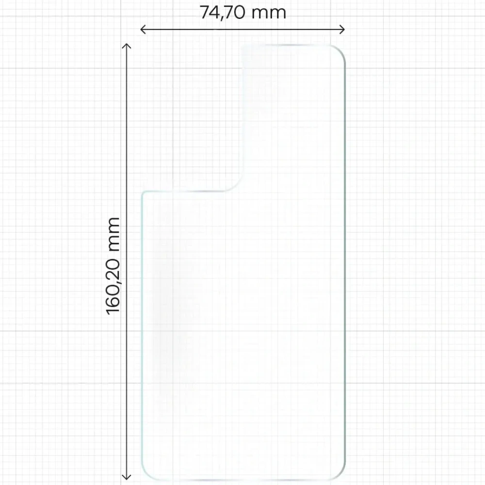 Hurtownia GSM - Folia hydrożelowa na tył Bizon Glass Hydrogel Samsung Galaxy S21 Ultra [2 PACK] - BIZ1545 - {ean13} - Hurt