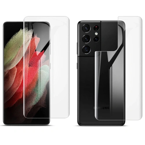 Folia hydrożelowa na tył i przód Bizon Glass Hydrogel Samsung Galaxy S21 Ultra