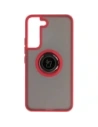Wholesale Bizon Case Hybrid Ring Samsung Galaxy S22 smoky with a red frame - BIZ7747 - {ean13} - Hurt