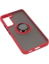 Wholesale Bizon Case Hybrid Ring Samsung Galaxy S22 smoky with a red frame - BIZ7747 - {ean13} - Hurt