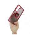 Wholesale Bizon Case Hybrid Ring Samsung Galaxy S22 smoky with a red frame - BIZ7747 - {ean13} - Hurt