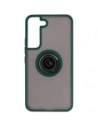 Wholesale Bizon Case Hybrid Ring Samsung Galaxy S22 smoky with a dark green frame - BIZ1550 - {ean13} - Hurt