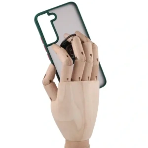Hurtownia GSM - Bizon Case Hybrid Ring Samsung Galaxy S22 füstös sötétzöld kerettel - BIZ1550 - {ean13} - Hurt