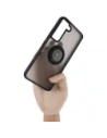 Hurtownia GSM - Etui s úchopem na prst Bizon Case Hybrid Ring pro Samsung Galaxy S22 kouřové s černým rámečkem - BIZ1553 - {ean13} - Hurt