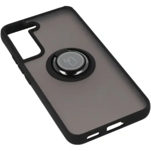 Wholesale Bizon Case Hybrid Ring Samsung Galaxy S22 smoky with a black frame - BIZ1553 - {ean13} - Hurt