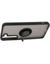 Hurtownia GSM - Etui s úchopem na prst Bizon Case Hybrid Ring pro Samsung Galaxy S22 kouřové s černým rámečkem - BIZ1553 - {ean13} - Hurt