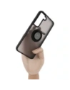 Wholesale Bizon Case Hybrid Ring Samsung Galaxy S22 smoky with a black frame - BIZ1553 - {ean13} - Hurt