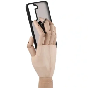 Wholesale Bizon Case Hybrid Ring Samsung Galaxy S22 smoky with a black frame - BIZ1553 - {ean13} - Hurt