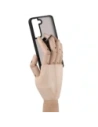 Hurtownia GSM - Etui s úchopem na prst Bizon Case Hybrid Ring pro Samsung Galaxy S22 kouřové s černým rámečkem - BIZ1553 - {ean13} - Hurt
