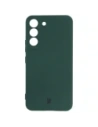 Etui Bizon Case Silicone do Samsung Galaxy S22 ciemnozielone