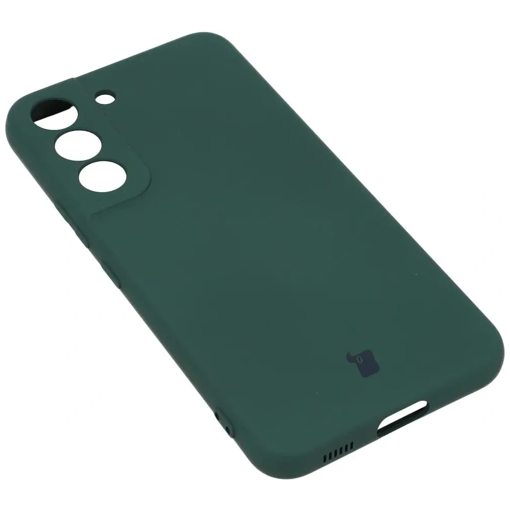 Hurtownia GSM - Etui Bizon Case Silicone do Samsung Galaxy S22 ciemnozielone - BIZ7750 - {ean13} - Hurt