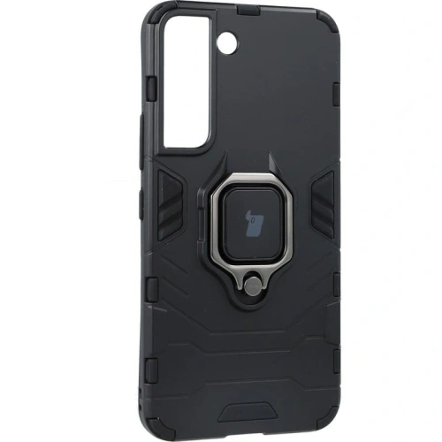 Etui Bizon Case Armor Ring do Samsung Galaxy S22 czarne