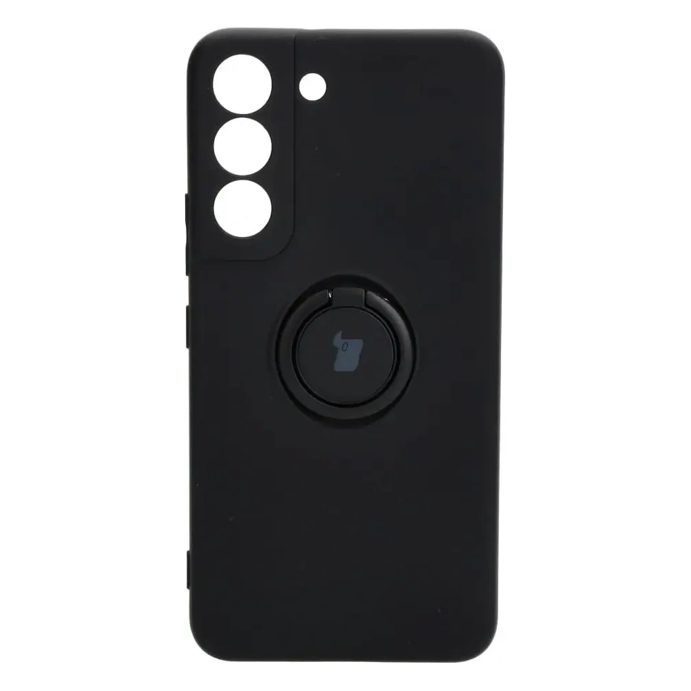 Hurtownia GSM - Etui Bizon Case Silicone Ring do Galaxy S22, czarne - BIZ7752 - {ean13} - Hurt