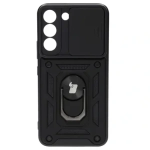 Hurtownia GSM - Etui Bizon Case CamShield Ring do Samsung Galaxy S22 czarne - BIZ7755 - {ean13} - Hurt