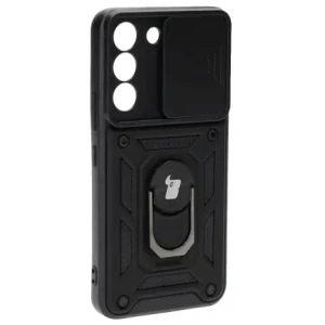 Hurtownia GSM - Etui Bizon Case CamShield Ring do Samsung Galaxy S22 czarne - BIZ7755 - {ean13} - Hurt