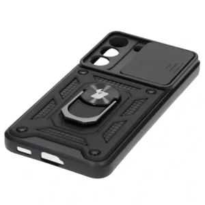 Hurtownia GSM - Etui Bizon Case CamShield Ring do Samsung Galaxy S22 czarne - BIZ7755 - {ean13} - Hurt