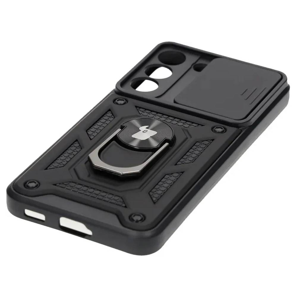 Hurtownia GSM - Etui Bizon Case CamShield Ring do Samsung Galaxy S22 czarne - BIZ7755 - {ean13} - Hurt