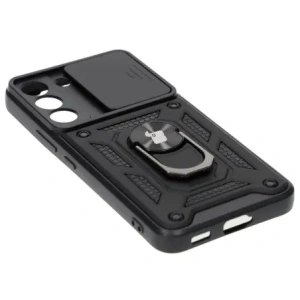 Hurtownia GSM - Etui Bizon Case CamShield Ring do Samsung Galaxy S22 czarne - BIZ7755 - {ean13} - Hurt