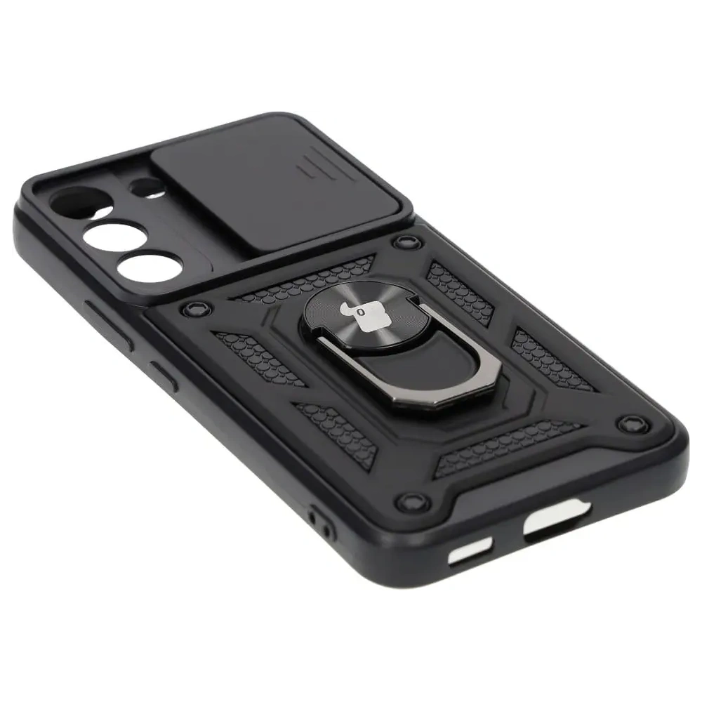 Hurtownia GSM - Etui Bizon Case CamShield Ring do Samsung Galaxy S22 czarne - BIZ7755 - {ean13} - Hurt