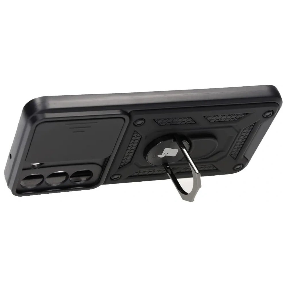 Hurtownia GSM - Bizon Case CamShield Ring Samsung Galaxy S22 schwarz - BIZ7755 - {ean13} - Hurt