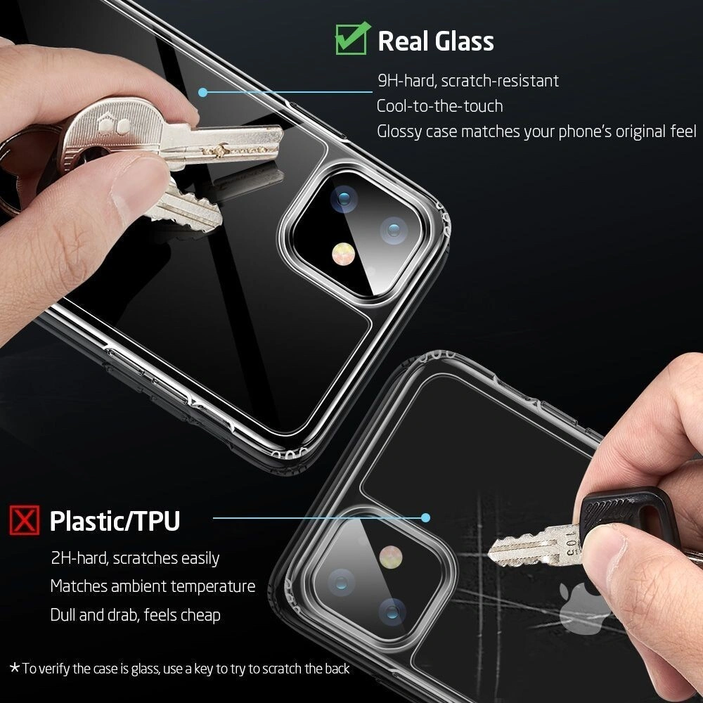 Wholesale ESR Ice Shield Apple iPhone 11 Clear - ESR084CL - {ean13} - Hurt