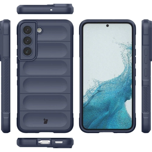 Pancerne etui Bizon Case Tur do Samsung Galaxy S22 granatowe