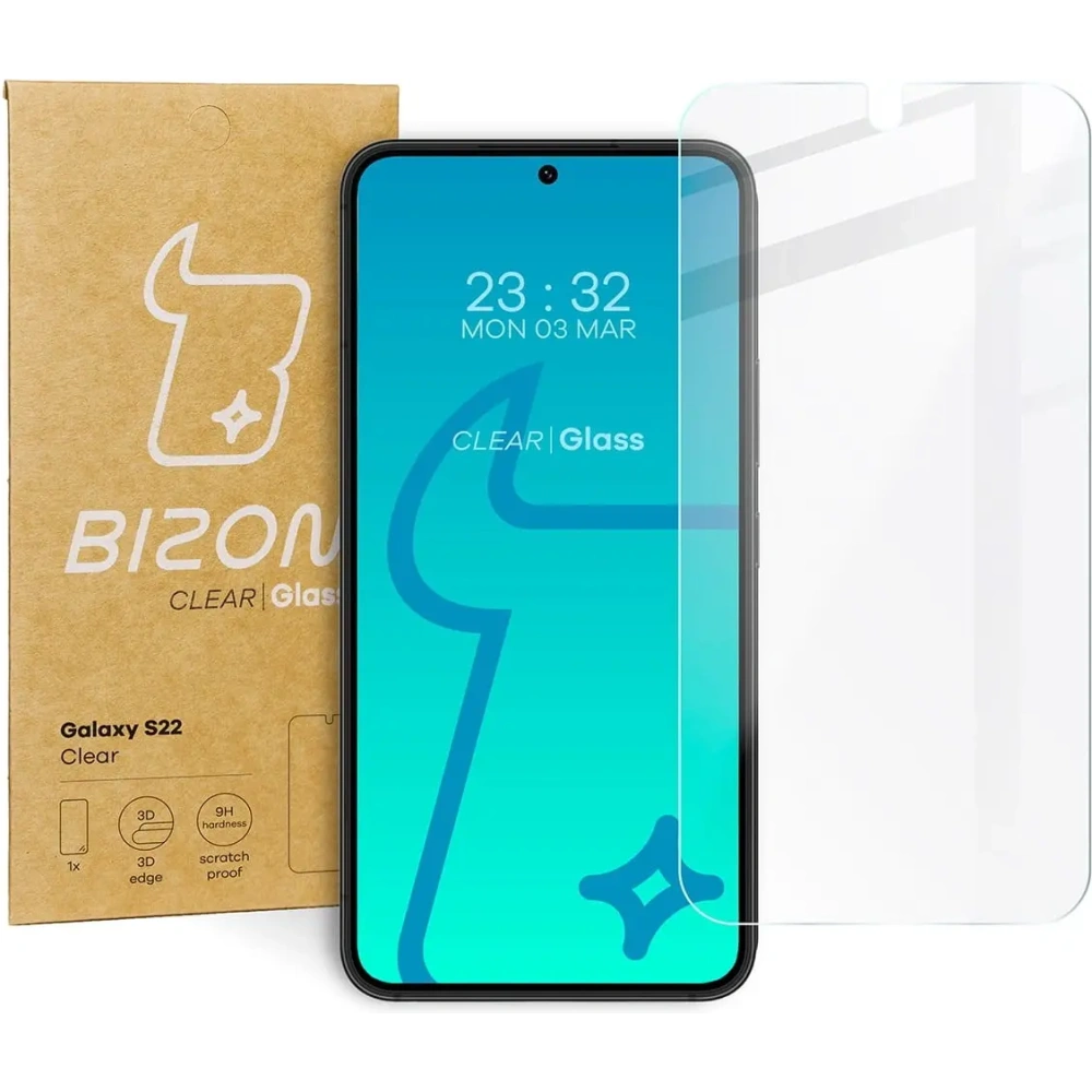 Hurtownia GSM - Bizon Glas Klar Samsung Galaxy S22 - BIZ1570 - {ean13} - Hurt