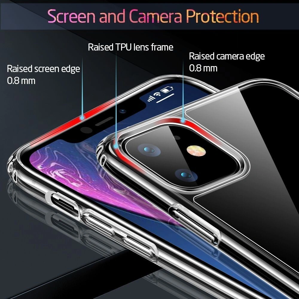 Wholesale ESR Ice Shield Apple iPhone 11 Clear - ESR084CL - {ean13} - Hurt