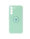 Hurtownia GSM - Etui Bizon Case Silicone Ring do Samsung Galaxy S22 turkusowe - BIZ7760 - {ean13} - Hurt