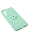 Hurtownia GSM - Etui Bizon Case Silicone Ring do Samsung Galaxy S22 turkusowe - BIZ7760 - {ean13} - Hurt
