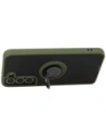 Hurtownia GSM - Etui z uchwytem na palec Bizon Case Hybrid Ring do Samsung Galaxy S22 przydymione z zieloną ramką - BIZ7761 - {ean13} - Hurt