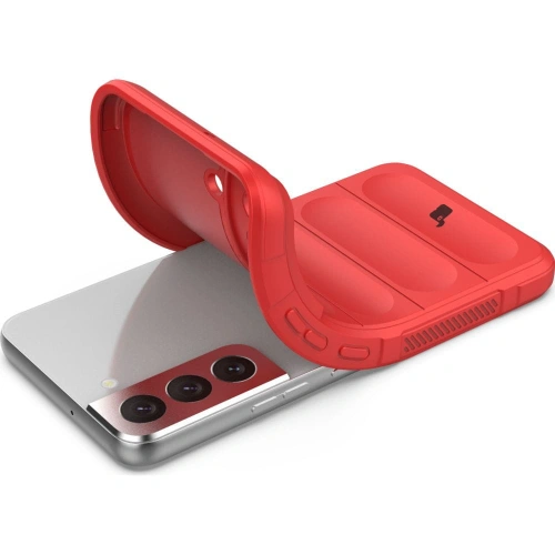 Pancerne etui Bizon Case Tur do Samsung Galaxy S22 czerwone