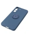 Hurtownia GSM - Etui Bizon Case Silicone Ring do Samsung Galaxy S22 granatowe - BIZ7763 - {ean13} - Hurt