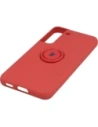 Hurtownia GSM - Etui Bizon Case Silicone Ring do Samsung Galaxy S22 ciemny róż - BIZ7764 - {ean13} - Hurt