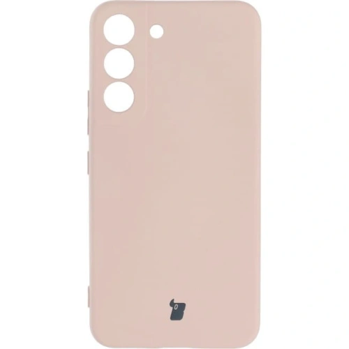 Etui Bizon Case Silicone do Samsung Galaxy S22 jasnoróżowe