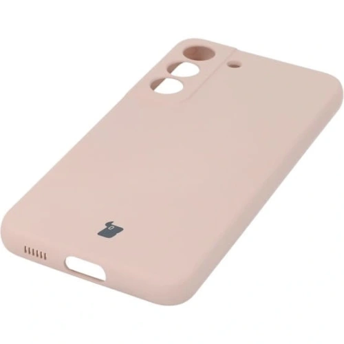 Etui Bizon Case Silicone do Samsung Galaxy S22 jasnoróżowe