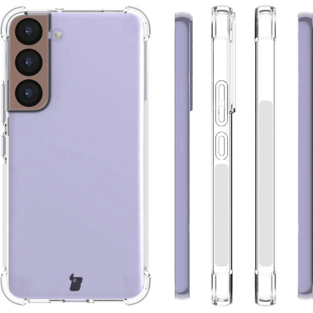 Wholesale Bizon Case Clear Pack case + 2x screen glass + lens glass Samsung Galaxy S22 clear - BIZ1579 - {ean13} - Hurt